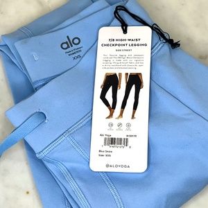Alo Yoga XXS 7/8 High Waist Checkpoint Legging